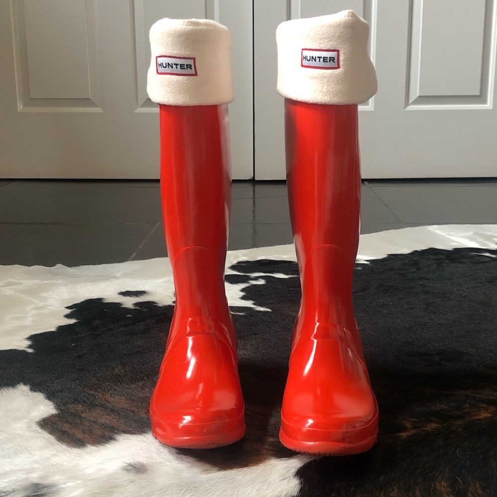 RARE Hunter Original Tall Gloss Rain Boot (RETIRED COLOR)